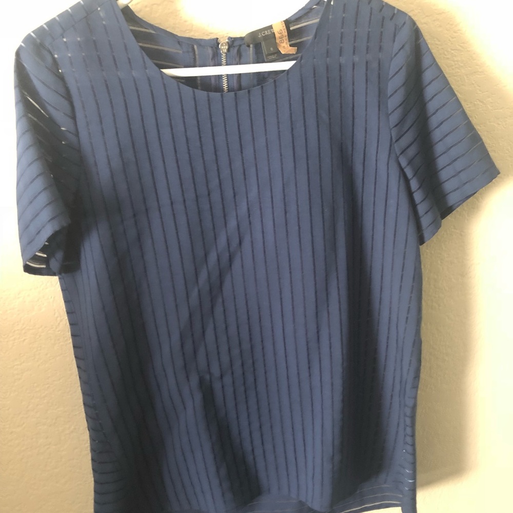 JCrew blue top